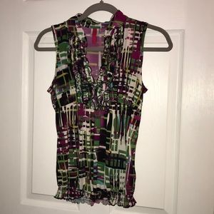 Patterned tank top